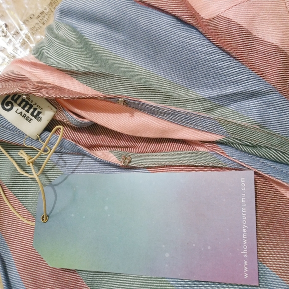 SHOW ME YOUR MUMU
Joanna Stripe Print Wide Leg NWT - Picture 8 of 8